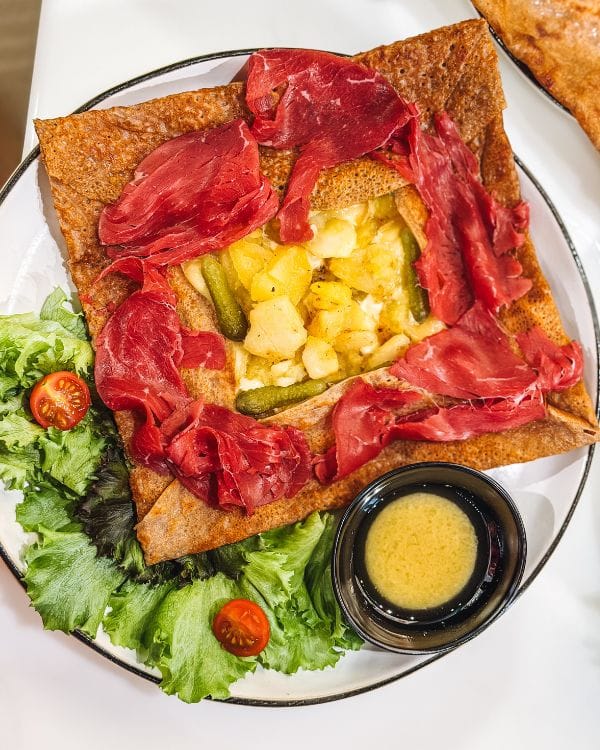 crêpe raclette à dubai