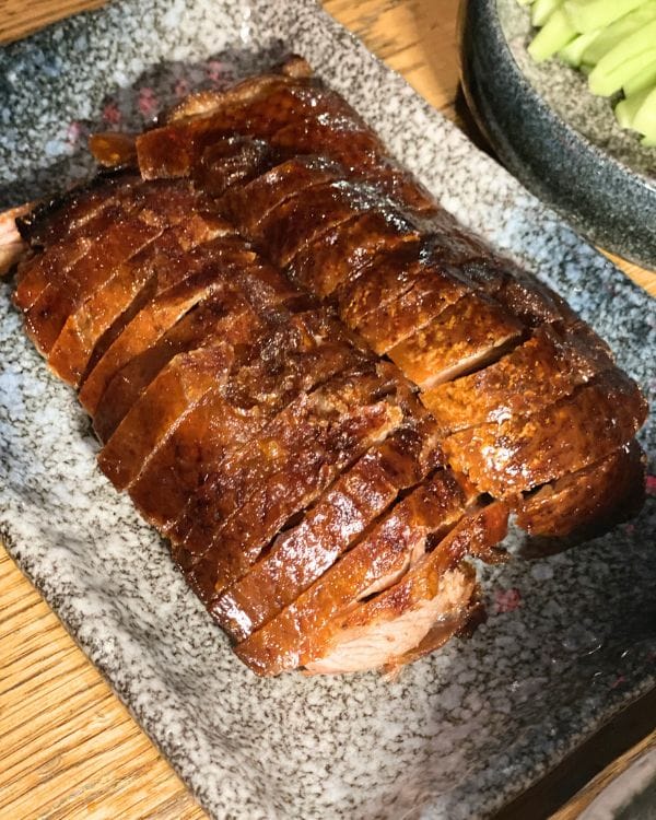 canard à la peau croustillante