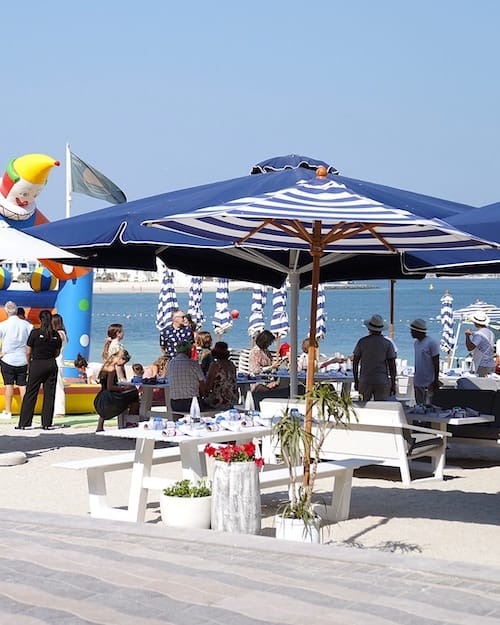 plage et café kids friendly à dubai creek harbour