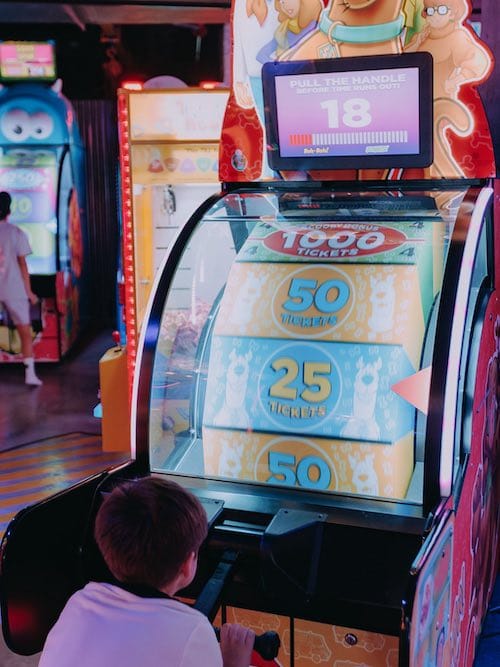 jeux d'arcades à dubai