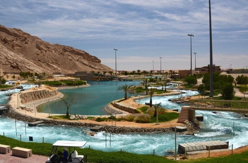 Al Ain Adventure parcours de rafting