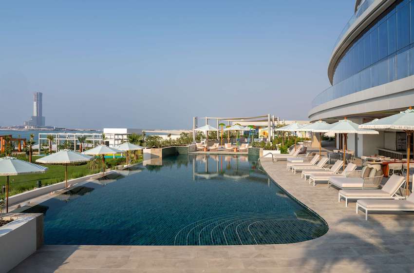piscine réservé aux adultes resort ras al khaimah