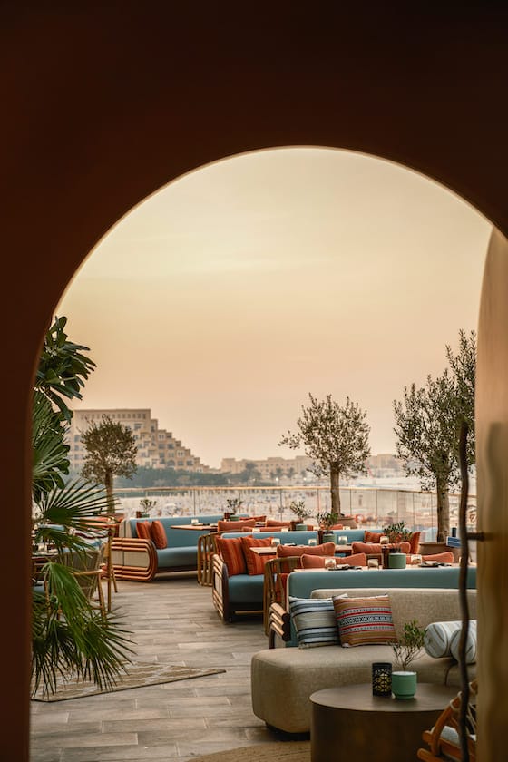terrasse hôtel ras al khaimah