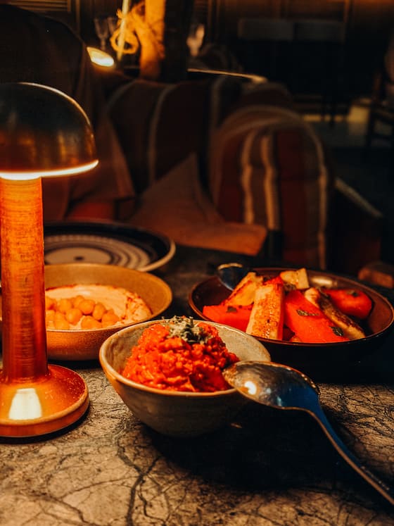 zaalouk mezze à partager